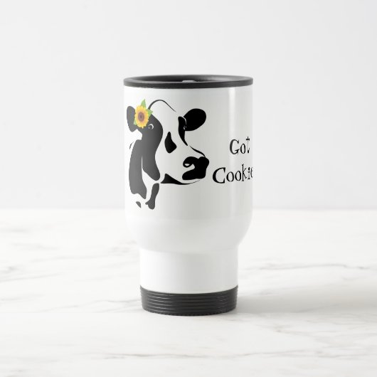 Travel Mug-Cow, Got Cookies Reisebecher (Mittel)