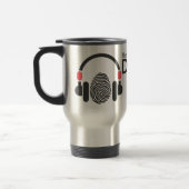 Travel Mug - Double Loop Podcast Reisebecher (Links)