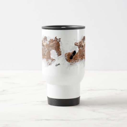Travel Mug: Dusty Win Reisebecher (Mittel)