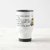 Travel Mug für Schulbushilfe oder Busfahrer Reisebecher (Mittel)