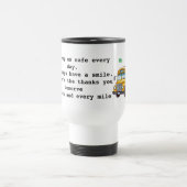 Travel Mug für Schulbushilfe oder Busfahrer Reisebecher (Mittel)