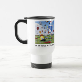 Travel Mug - Hot Air Jubilee - Jackson, Michigan Reisebecher
