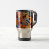 Travel Mug in unserem Strick 1 Perl 1 Design Reisebecher (VorderseiteRechts)