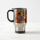 Travel Mug in unserem Strick 1 Perl 1 Design Reisebecher (Links)