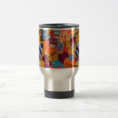 Travel Mug in unserem Strick 1 Perl 1 Design Reisebecher (Mittel)