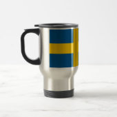 Travel Mug mit der Flagge Schwedens Reisebecher (Links)