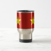 Travel Mug mit der Flagge Vietnams Reisebecher (Mittel)