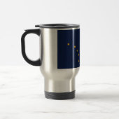 Travel Mug mit Flag Alaska Staat - USA Reisebecher (Links)