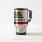 Travel Mug mit Flag California Staat - USA Reisebecher (VorderseiteRechts)