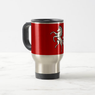 Travel Mug mit Flag Kent, England Reisebecher