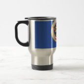 Travel Mug mit Flag Minnesota Staat - USA Reisebecher (Links)
