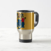 Travel Mug mit Flag New Jersey Staat - USA Reisebecher (VorderseiteRechts)