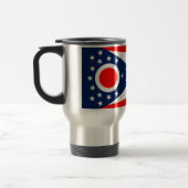 Travel Mug mit Flag Ohio Staat - USA Reisebecher (Links)