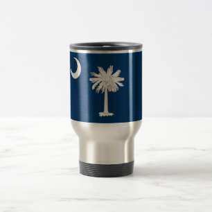 Travel Mug mit Flag South Carolina Staat - USA Reisebecher