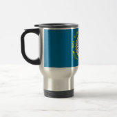 Travel Mug mit Flag South Dakota Staat - USA Reisebecher (Links)