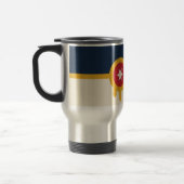 Travel Mug mit Flag Tulsa, Oklahoma Reisebecher (Links)