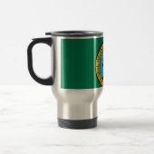 Travel Mug mit Flag Washington Staat - USA Reisebecher (Links)
