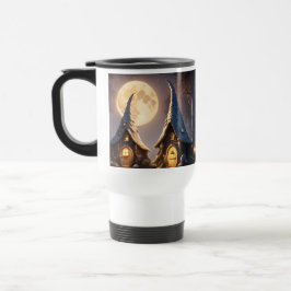 Travel mug mit Gnome Kabinen Mondlicht Reisebecher