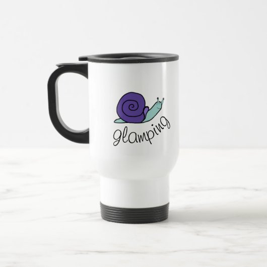 Travel Mug Resemugg - Snail "glamping" Reisebecher (Links)