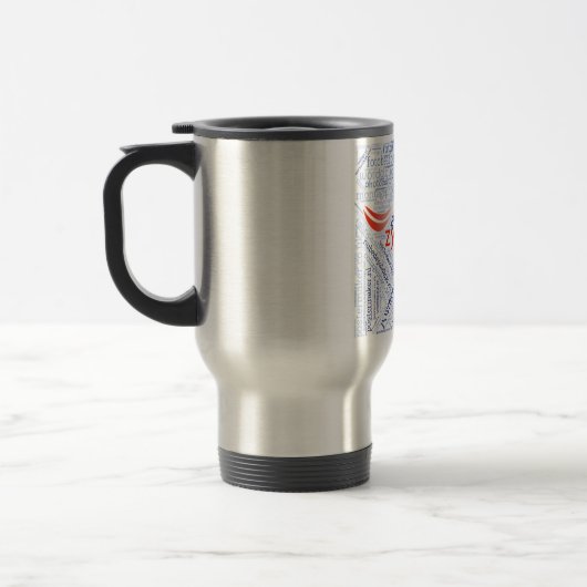 Travel Mug (square) Reisebecher (Links)
