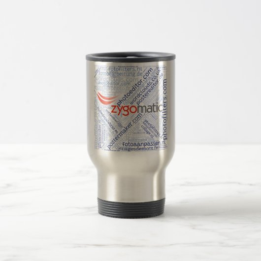 Travel Mug (square) Reisebecher (Mittel)