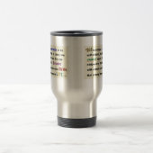 Travel mug with a pro-life message. reisebecher (Mittel)