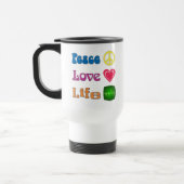 Travel mug with a pro-life message. reisebecher (Links)