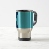 Travel Mug with Flag of Minnesota, USA Reisebecher (VorderseiteRechts)