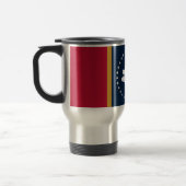 Travel Mug with Flag of Mississippi State, USA Reisebecher (Links)