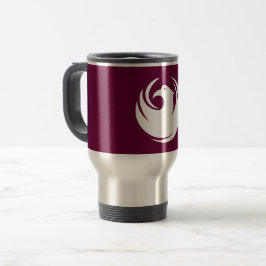 Travel Mug with Flag of Phoenix, Arizona Reisebecher