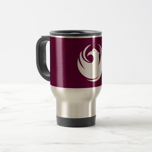 Travel Mug with Flag of Phoenix, Arizona Reisebecher (Vorderseite Links)