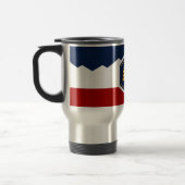 Travel Mug with Flag of Utah, USA Reisebecher (Links)