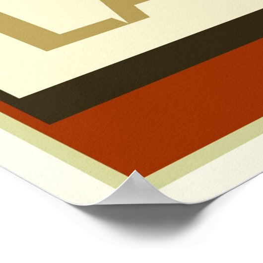 Travel Nevada Poster (Ecke)