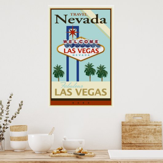 Travel Nevada Poster (Küche)