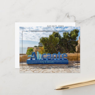 Travel Postcard Alicante, Spanien Postkarte