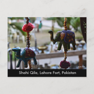 Travel Postcard - Shahi Qila - Pakistan Postkarte
