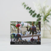 Travel Postcard - Shahi Qila - Pakistan Postkarte (Stehend Vorderseite)
