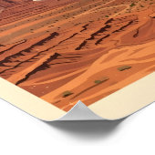 Travel Poster Vintage Navajo Nation (Ecke)