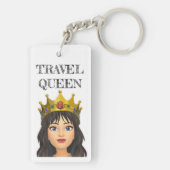 Travel Queen Keyring Schlüsselanhänger (Rückseite)