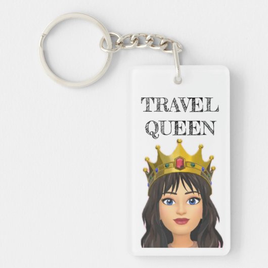 Travel Queen Keyring Schlüsselanhänger (Vorderseite)