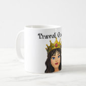 Travel Queen Tasse (Vorderseite Links)