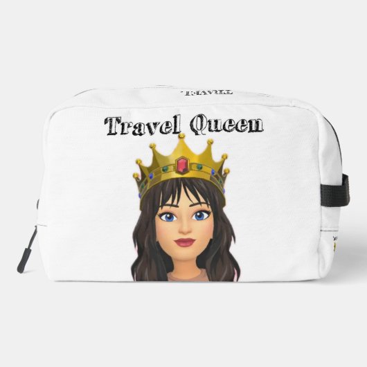 Travel Queen Toilettenbeutel Waschbeutel (Rückseite)
