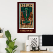 TRAVEL-Roslyn WA Poster (Heimbüro)
