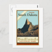 Travel South Dakota Postkarte (Vorne/Hinten)