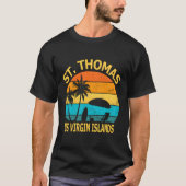 Travel St Thomas Us Jungfrau Islands Vacation Souv T-Shirt (Vorderseite)