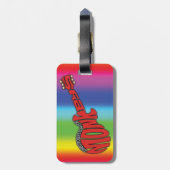 Travel Tag Gepäckanhänger (Rückseite vertikal)