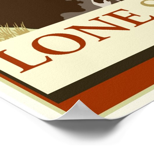 Travel Texas Poster (Ecke)