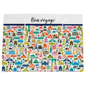 Travel the world große geschenktüte (Vorderseite)