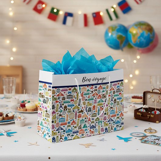 Travel the world große geschenktüte