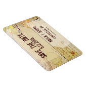 Travel Theme speichern Datums-Magnet Magnet (Rechte Seite)